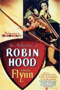 Poster, Errol Flynn, Adventures of Robin Hood
