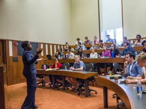 Harvard Law School classroom