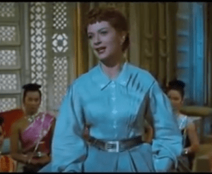 Anna sings Hello, Young Lovers in The King and I