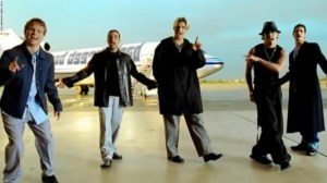 Backstreet Boys, I Want It That Way, scene from music video