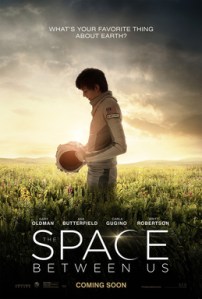 The Space Between Us poster