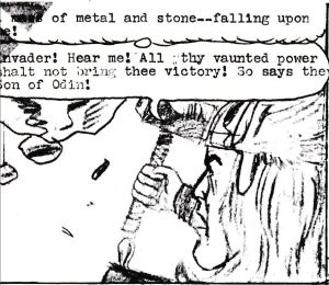 Thor's instantaneous declaration, From Beyond This Universe