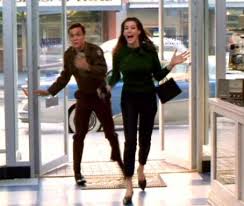 Faye and bassist dash into store