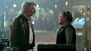 Han and Leia meet in The Force Awakens