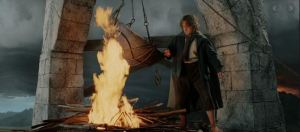 Pippin lights the beacon