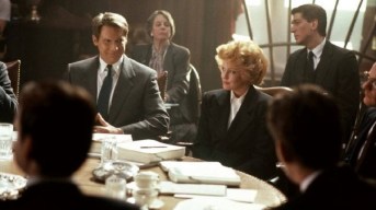 Working Girl, Tess at conference table