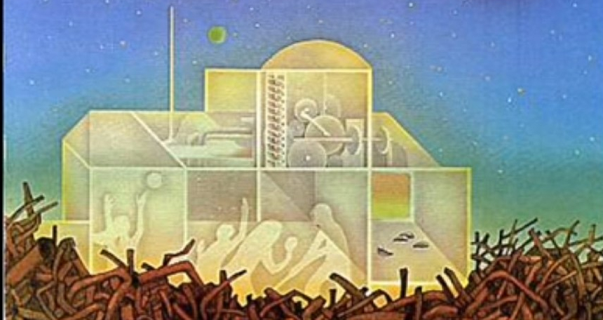 "There Will Come Soft Rains," illustration